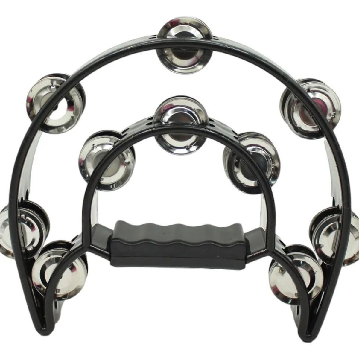 SHOP EHOME BAG - Pandero Musical Media Luna Hendrix Negro 20x20 cm