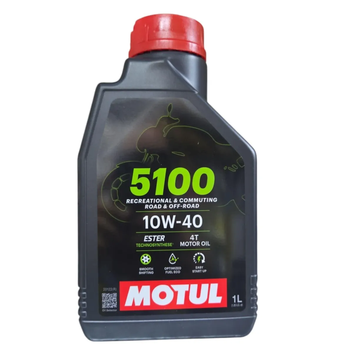 MOTUL - Aceite De Moto 10w 40 5100 Semi Sintetico Motul 4t 1l