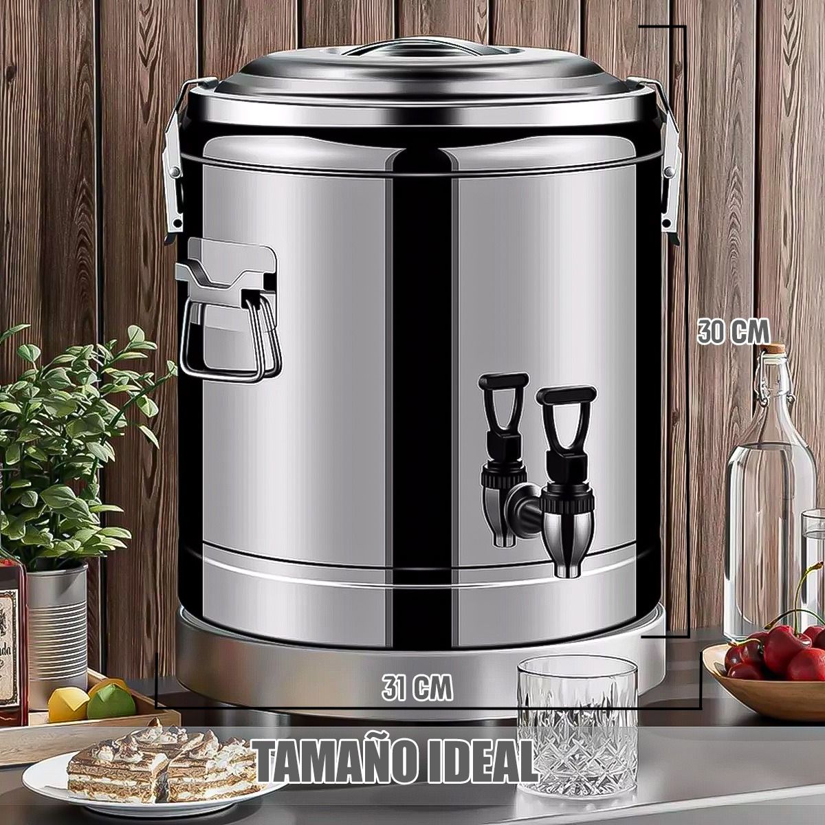 ARCA SHOPPING - Termo De Agua 10 Lt Termo Para Agua Caliente Termos De Cafe