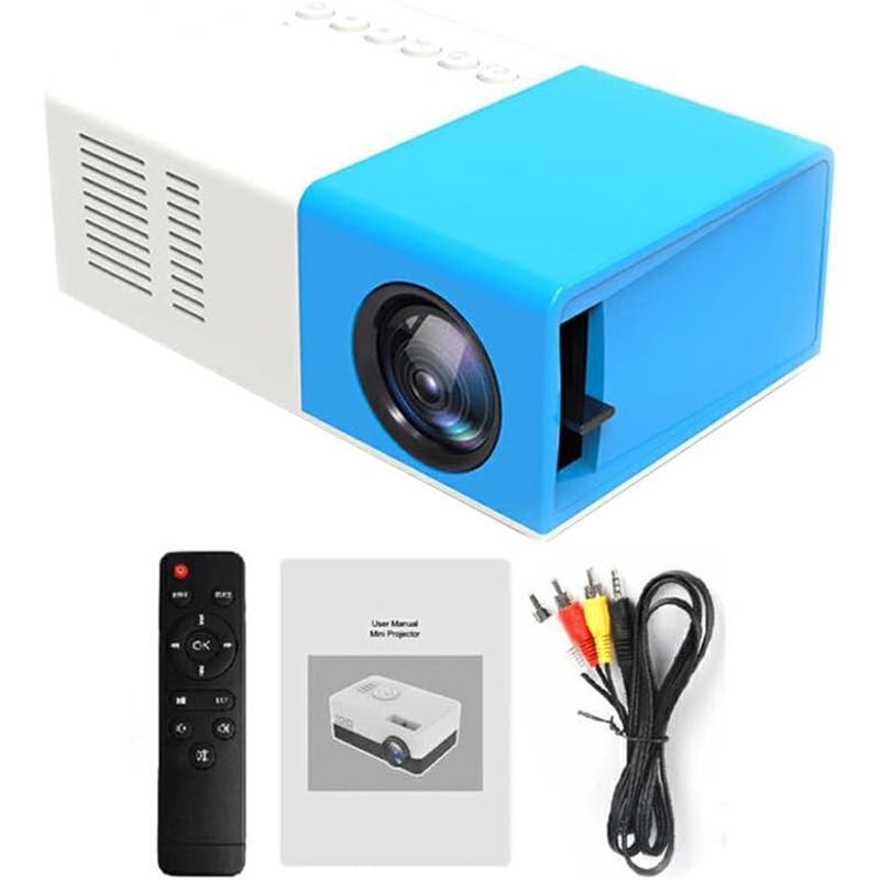 GENERICO - Proyector Mini Led Cine 220v Proyecta Desde Celular 800lm