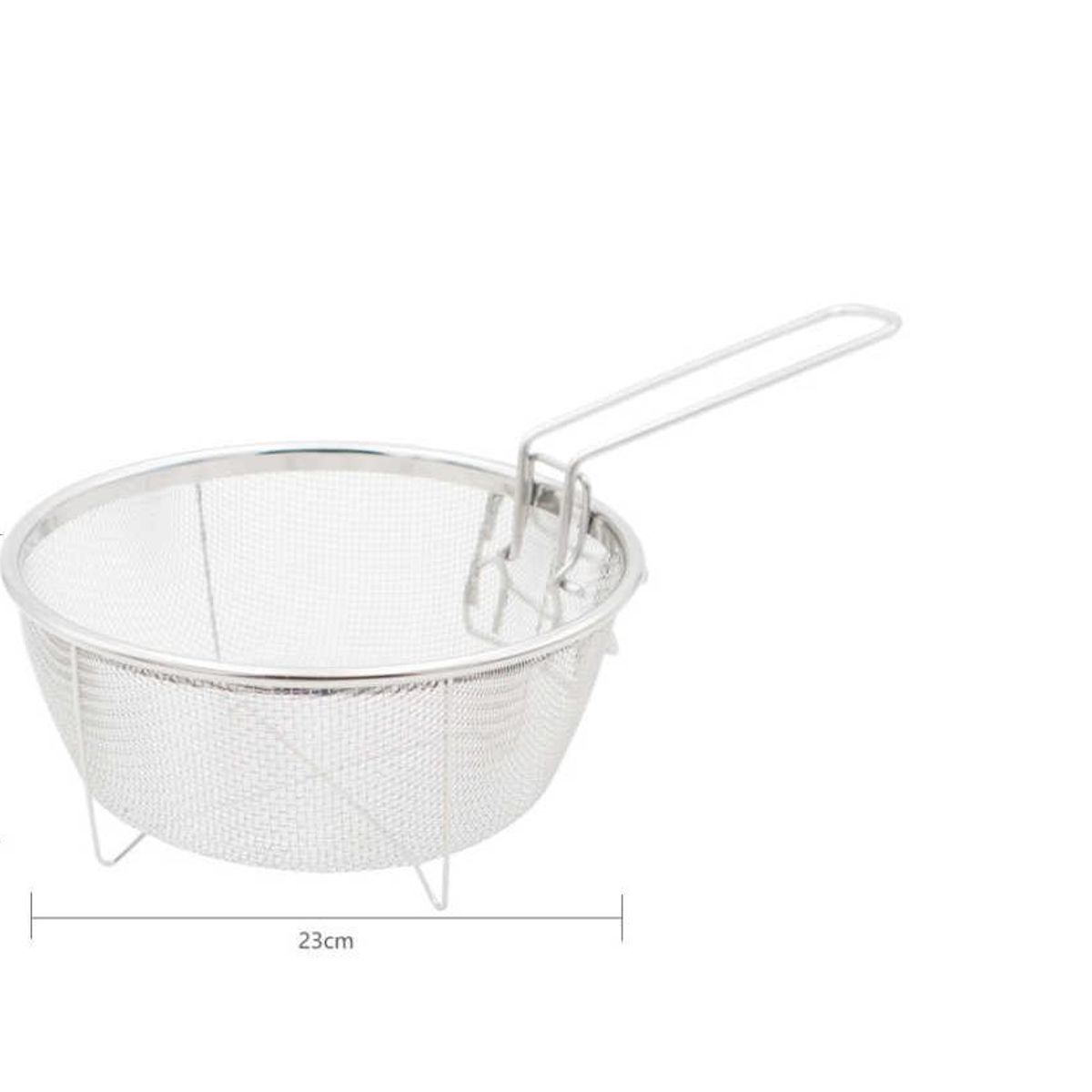 GENERICO - Cesta Para Escurrir y Freir En Aceite