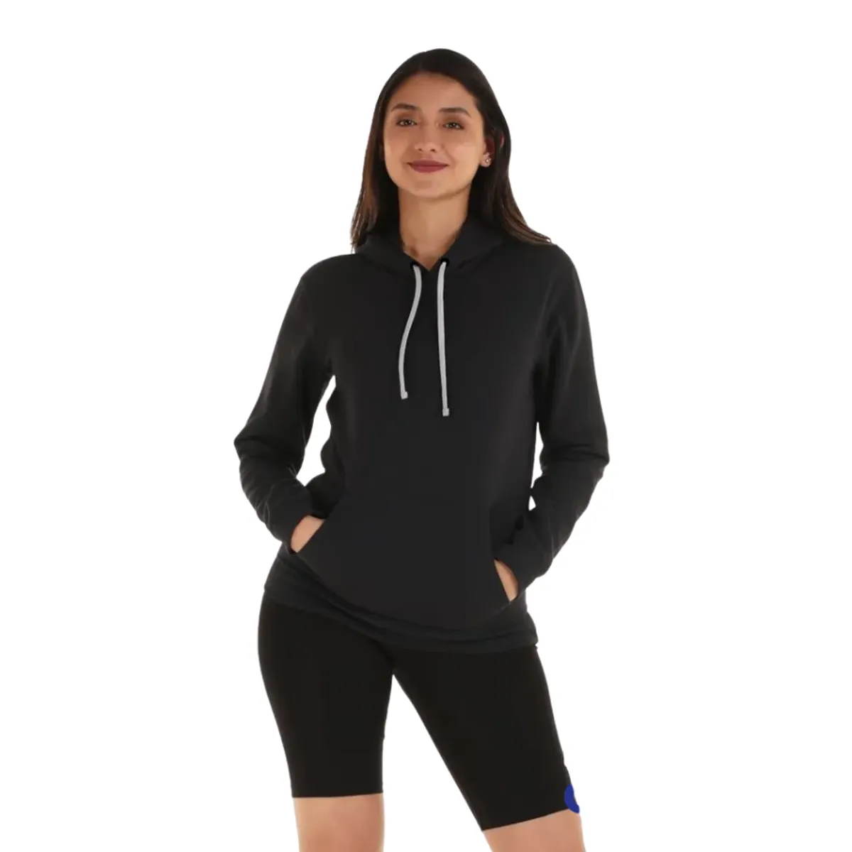 GARSIL - Poleron Canguro Con Capucha Mujer 100% Algodon