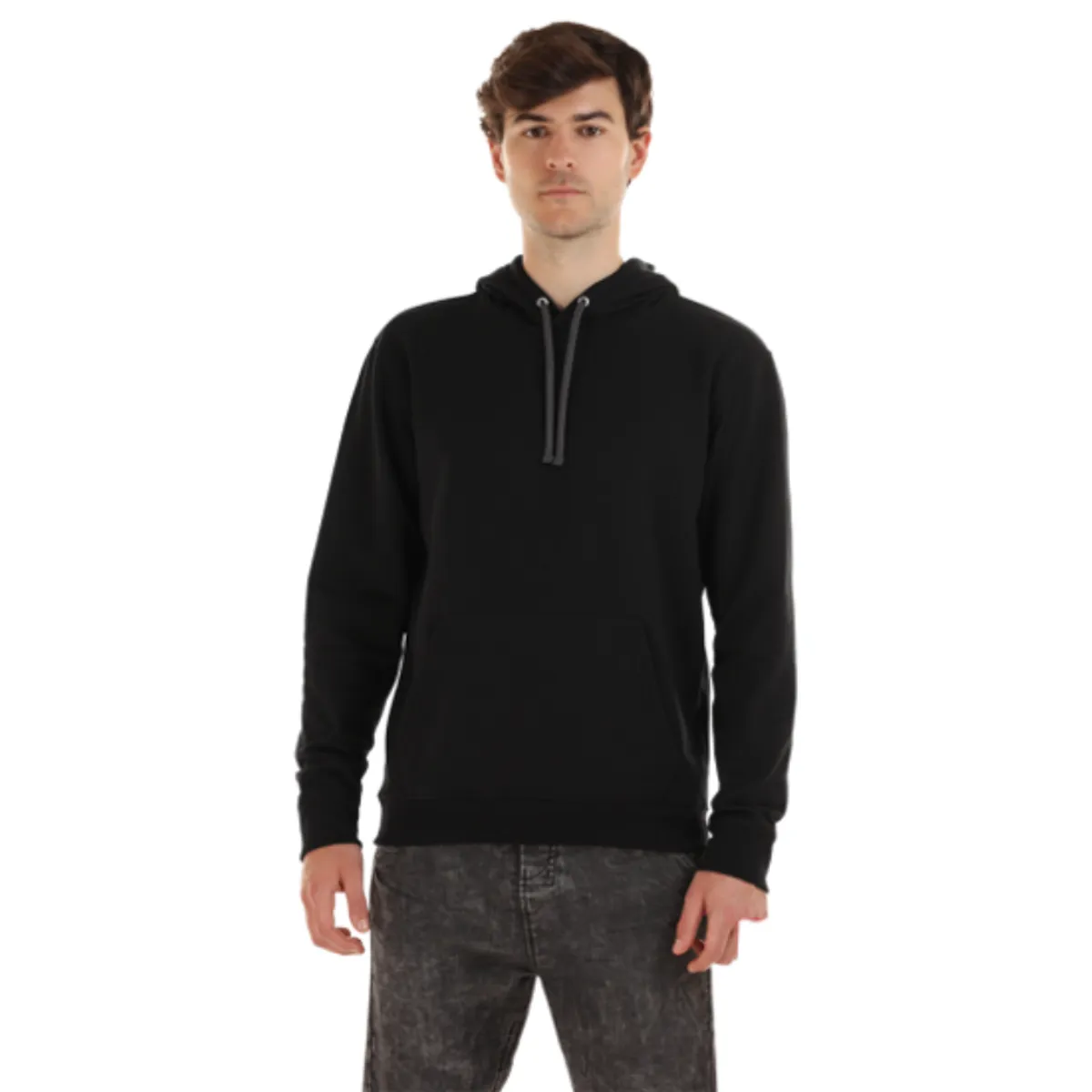 GARSIL - Poleron Canguro Con Capucha Mujer 100% Algodon