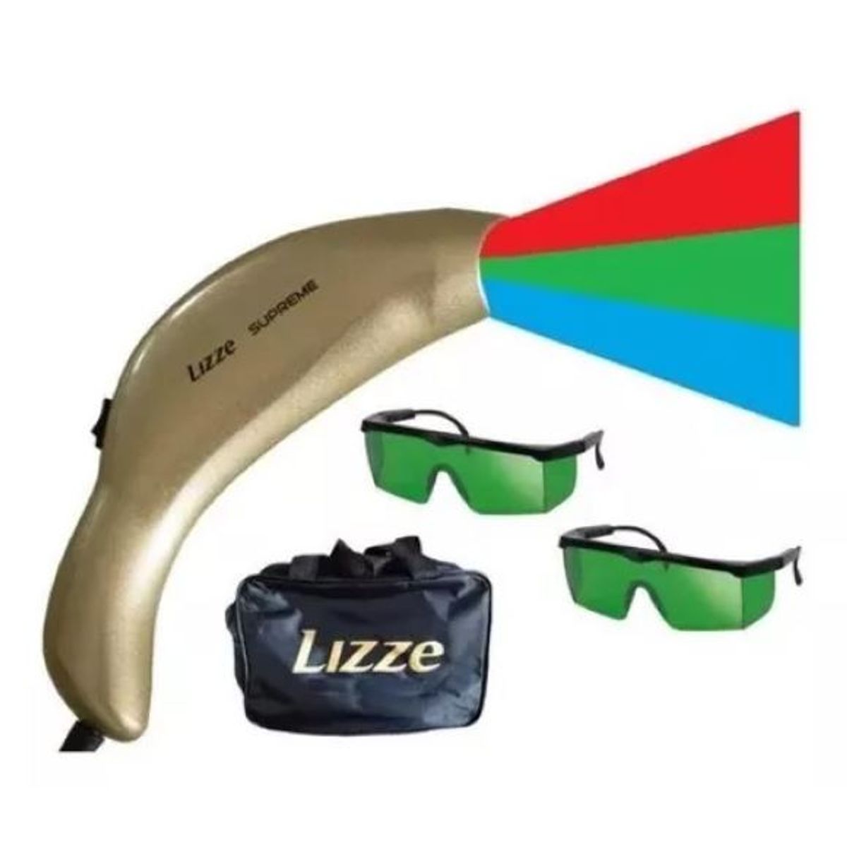 LIZZE - Laser Fotónico Alisamiento Capilar 3 Luces Lizze