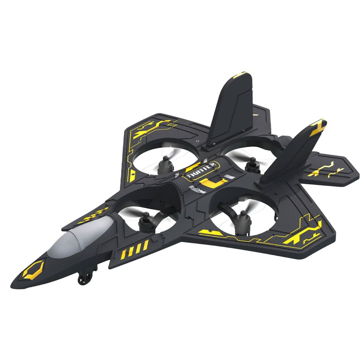 ALPHA - Avion Dron Jet  X24 a Control Remoto Sensor De Gravedad 360º