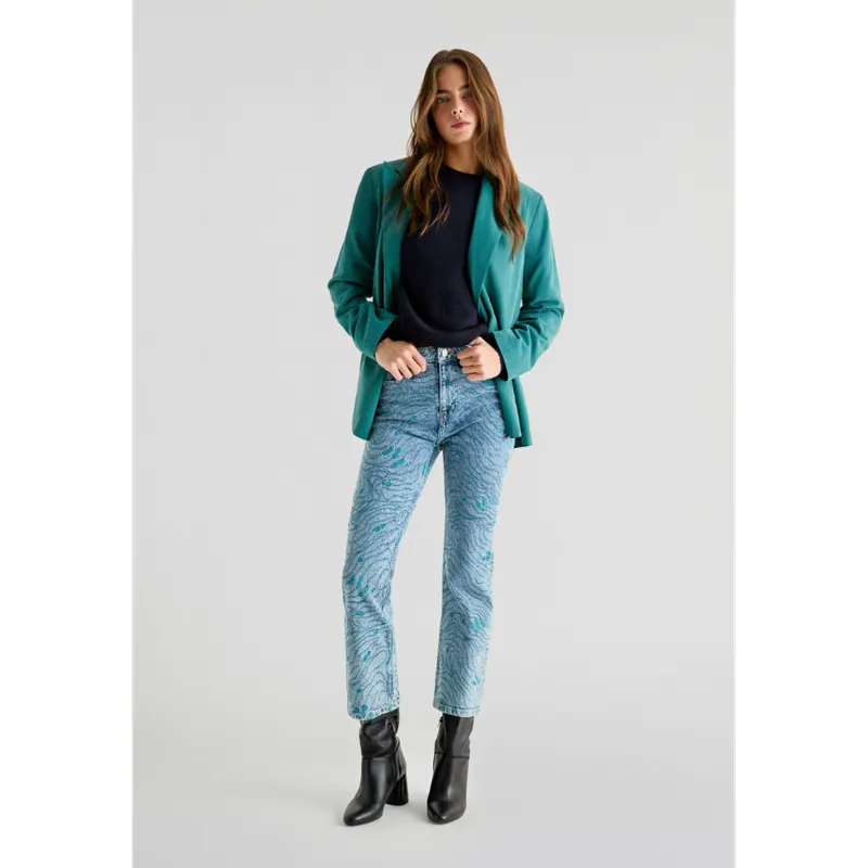 SCALPERS - Jeans Textura Ondas