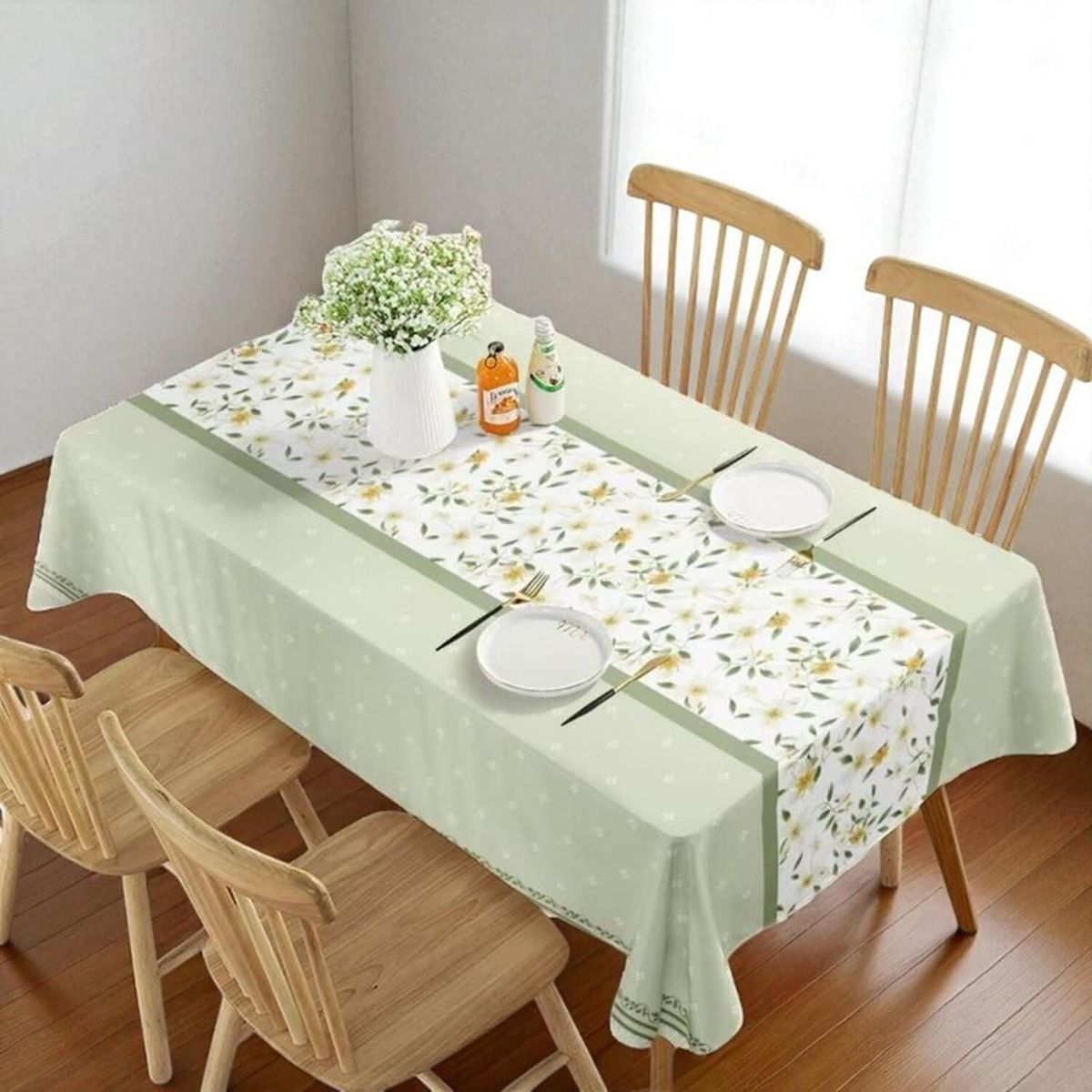 GENERICO - Mantel De Mesa Rectangular 140cm X 220cm Impermeable - Multicolor