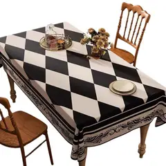 GENERICO - Mantel De Mesa Rectangular Impermeable Estampado Medida 140cm x 220cm