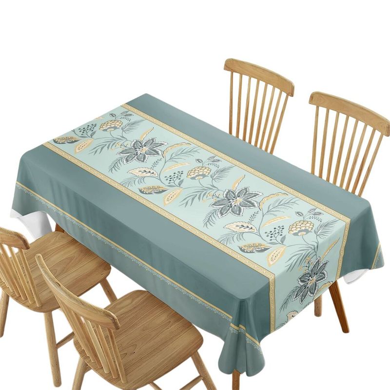 GENERICO - Mantel De Mesa Rectangular Impermeable Estampado Medida 140cm x 220cm