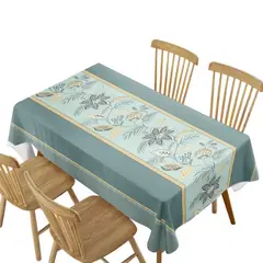 GENERICO - Mantel De Mesa Rectangular Impermeable Estampado Medida 140cm x 220cm
