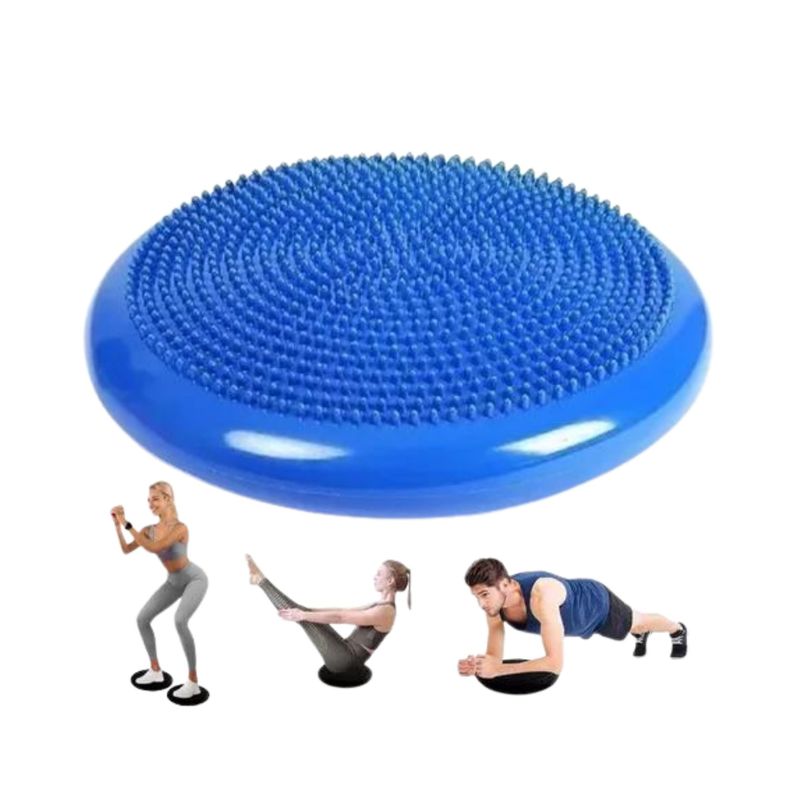 GENERICO - Cojin Disco Propiocepcion Equilibrio Estabilidad Yoga  34cm
