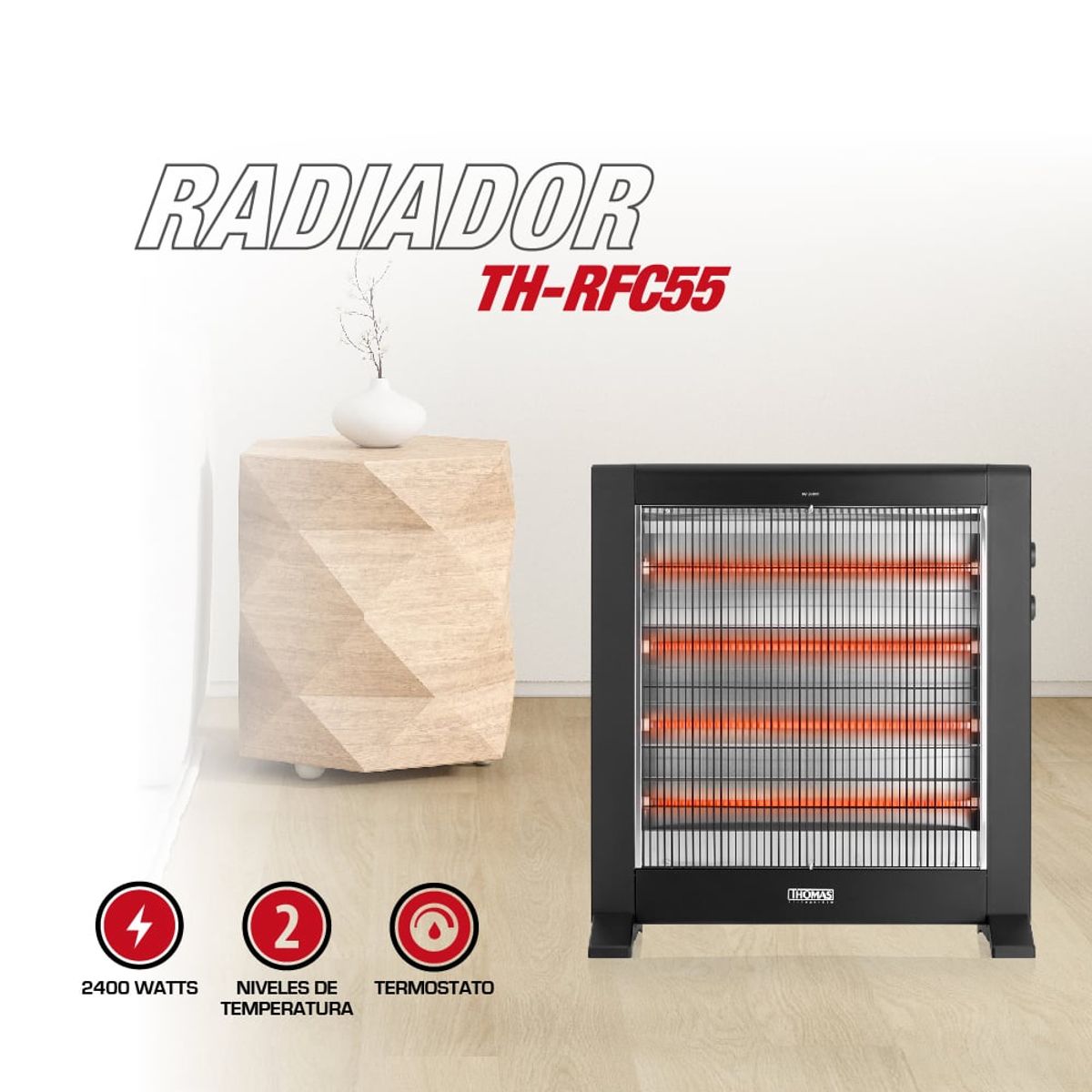 THOMAS - Radiador Thomas TH-RFC55