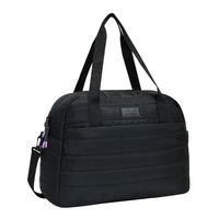 Bolso Mujer Big Buda Microfibra 53 Lts Negro