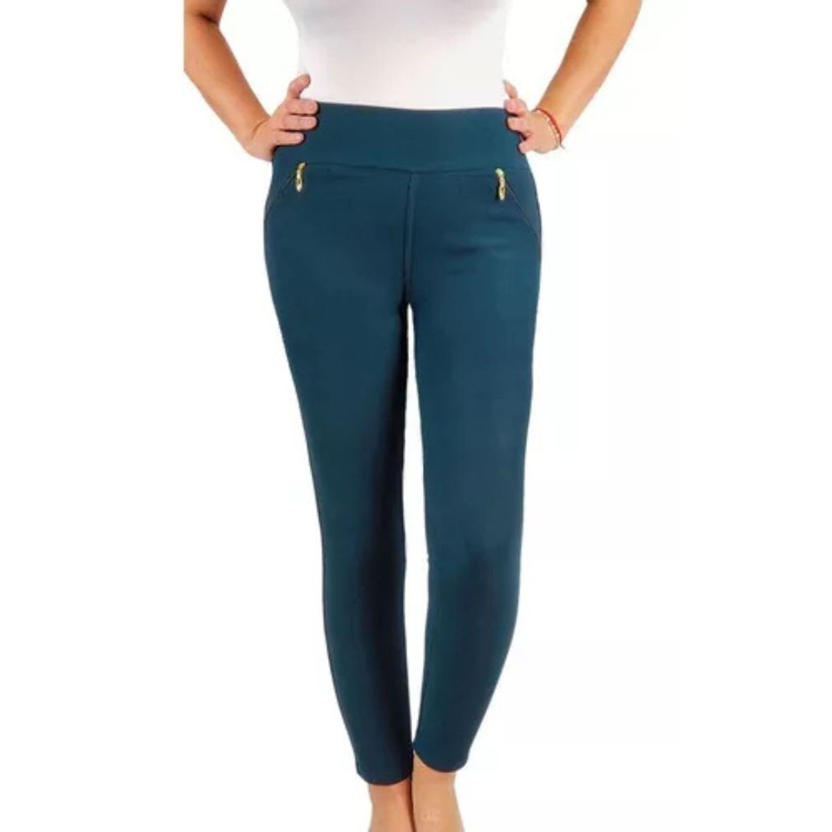 LOOK SHOP - Pack 3 Pantalón Calza Forro Piel. Bolsillo Cierre. Diseño