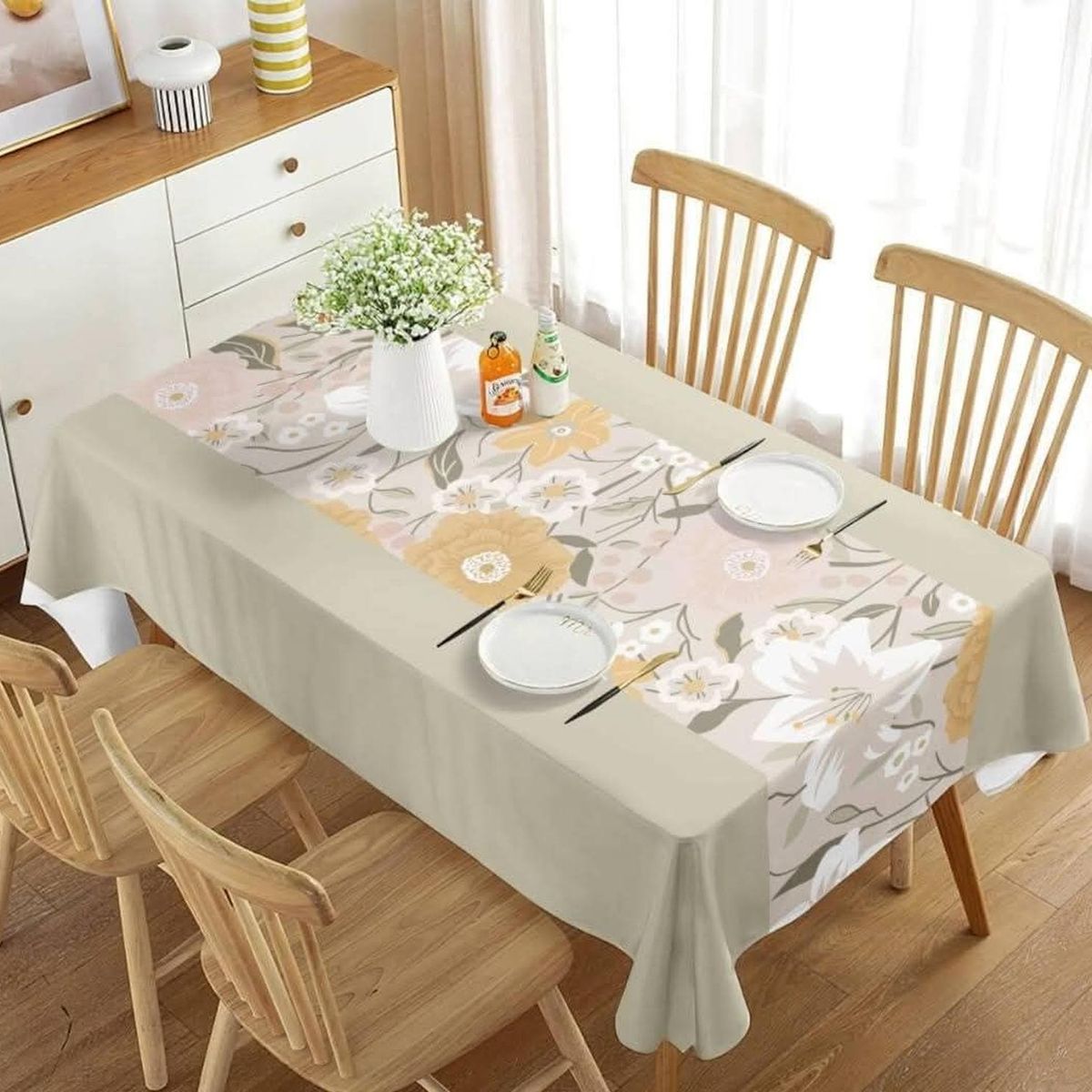 GENERICO - Mantel De Mesa Rectangular 140cm X 220cm Impermeable - Multicolor