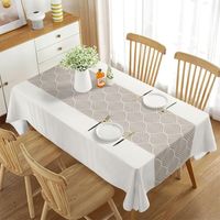 Mantel De Mesa Rectangular 140cm X 220cm Impermeable - Multicolor