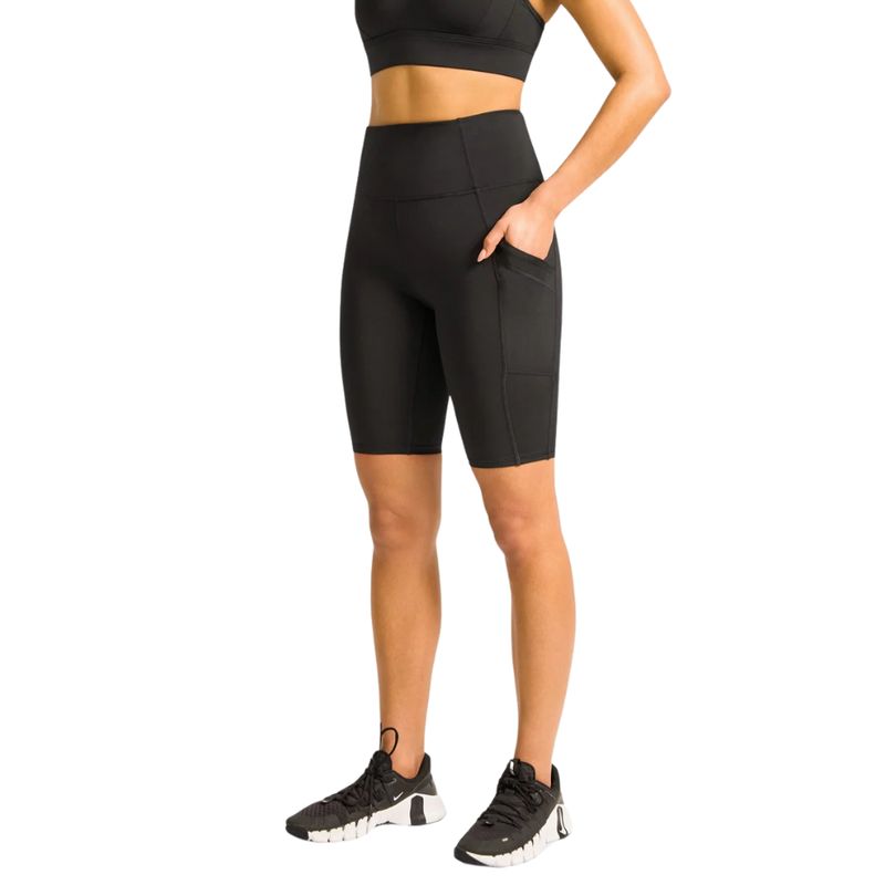 GARSIL - Calza Corta Lycra Biker Deportiva Sin Costura Mujer
