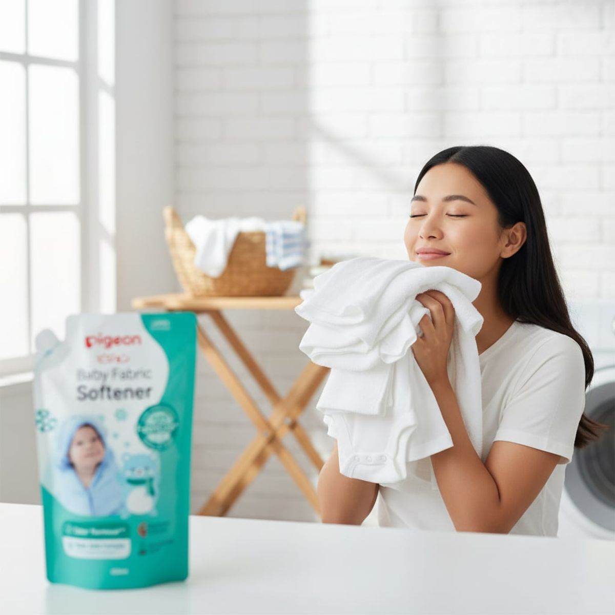 PIGEON - Suavizante De Ropa Para Bebés Recarga 400ml