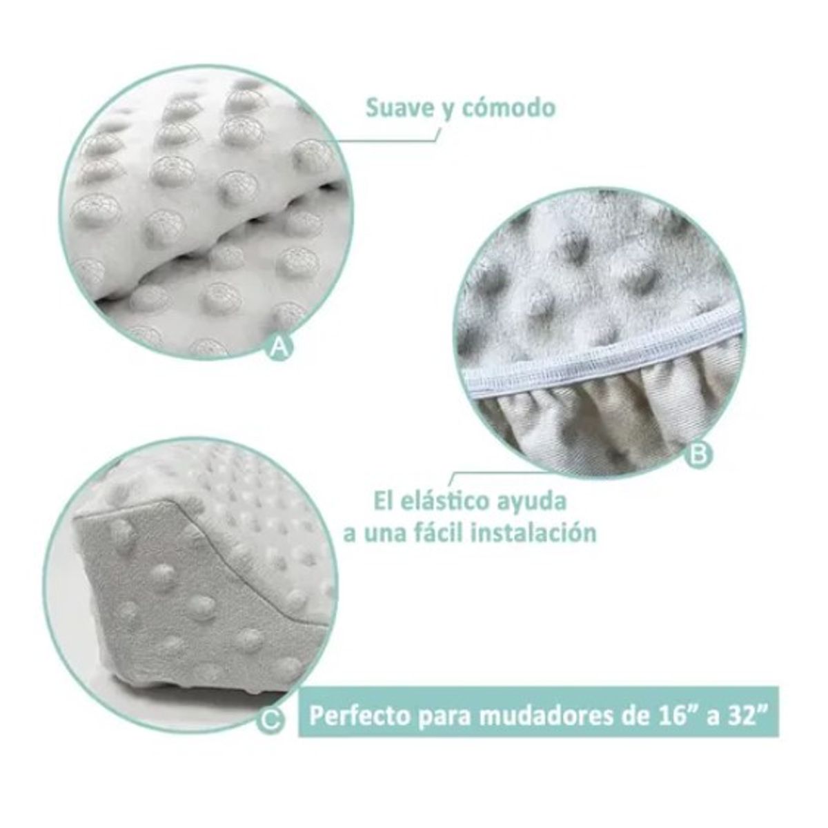 ESHOPANGIE - Funda Para Mudador Cambiador De Bebé