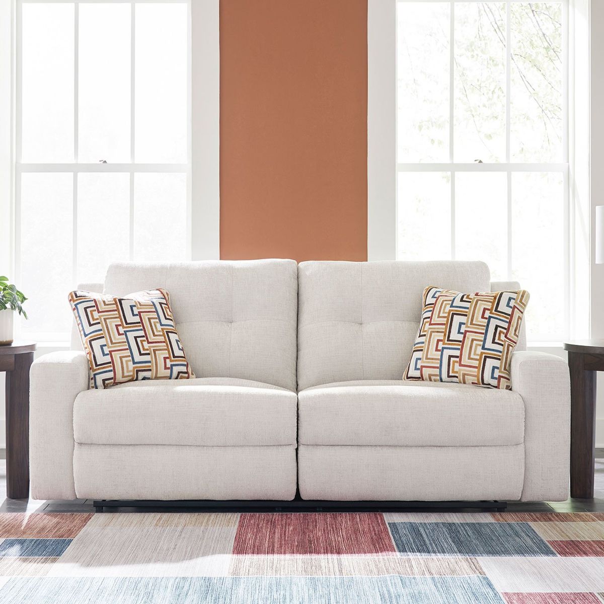 ASHLEY - Sofá reclinable 2 cuerpos Danum