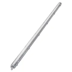GENERICO - Canoa Estanco 120cm Para 1 Tubo IP65 Sin Tubo