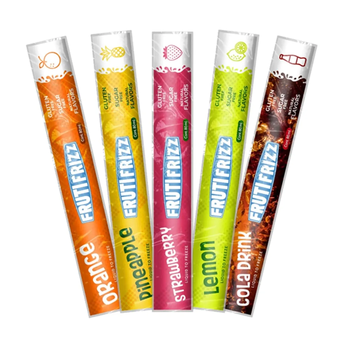 BIOV - Pack x 200 Helados de Frutas Sin Azucar Varios Sabores Bio V