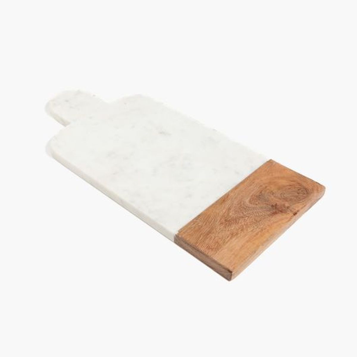 LOUNGE - Tabla Mármol Madera Blanco LOUNGE