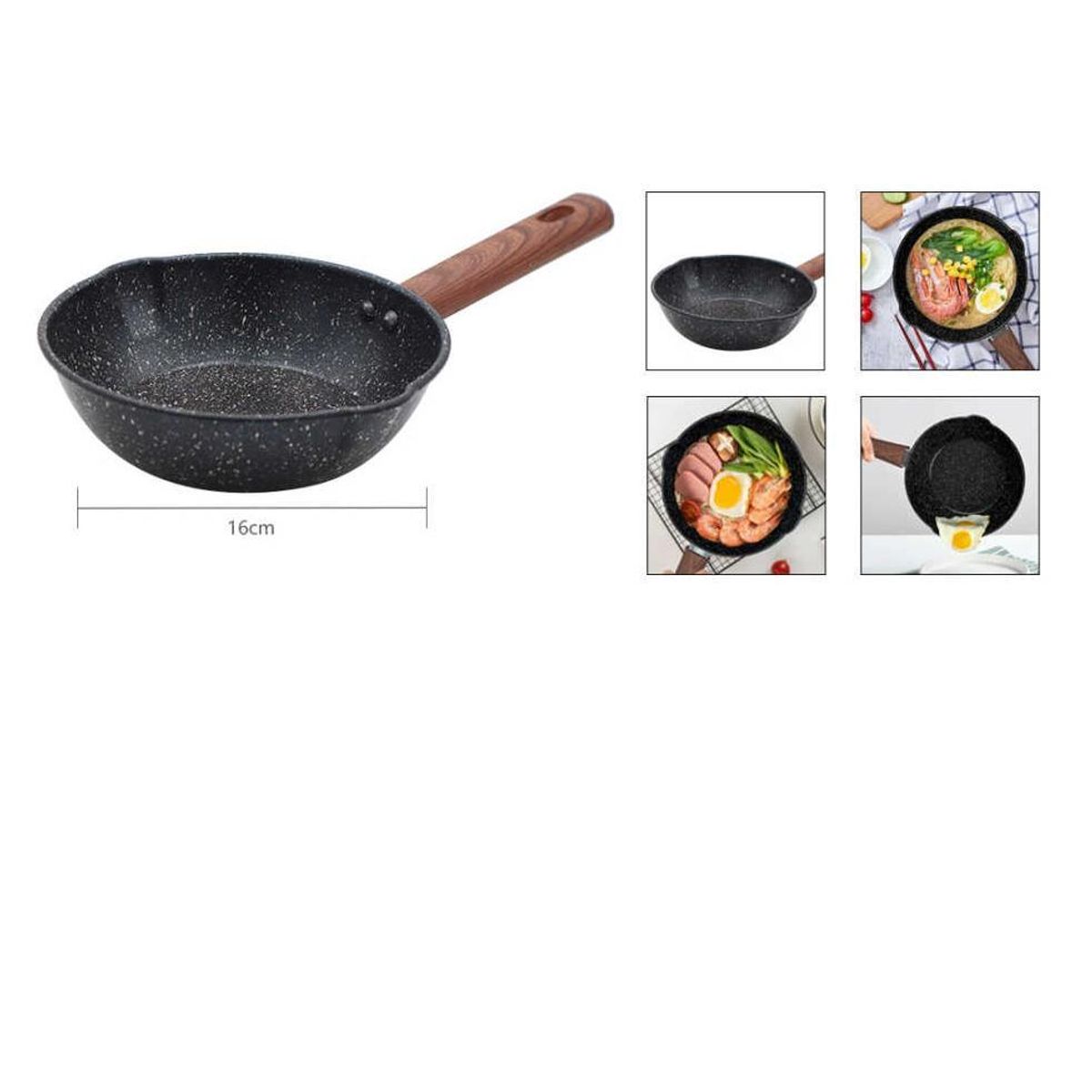 GENERICO - Sarten Aluminio Mango