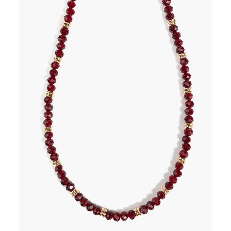 LOUNGE - Collar Mujer Mostacillas Brillantes