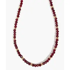 LOUNGE - Collar Mujer Mostacillas Brillantes