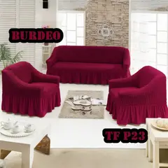 ANGELES DEL HOGAR - CUBRESILLONES FUNDAS PARA SOFA TURCOS JUEGO COMPLETO 3+1+1