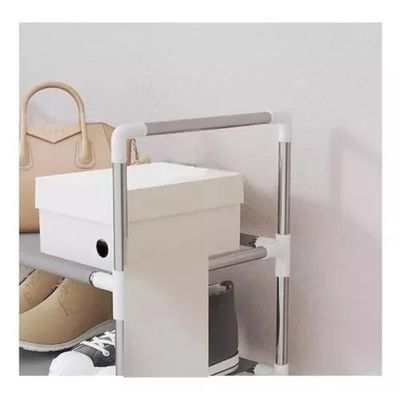 Imagen 2 del producto Zapatero Estante 27 Pares 9 Niveles Metálica Y Plástico Color Plateado