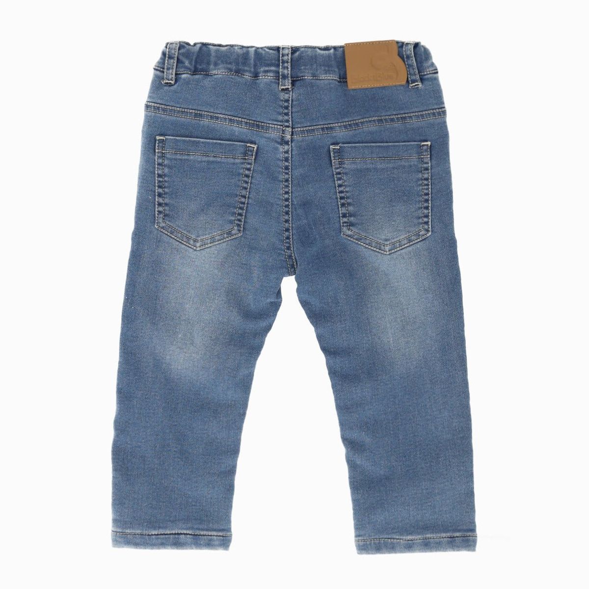 BLACK AND BLUE - Jeans bebés con suspensores denim celeste Black and Blue