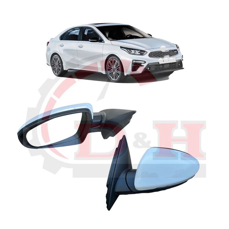 GENERICO - Espejo Retrovisor Izquierdo Kia Cerato 2019-2022 M6