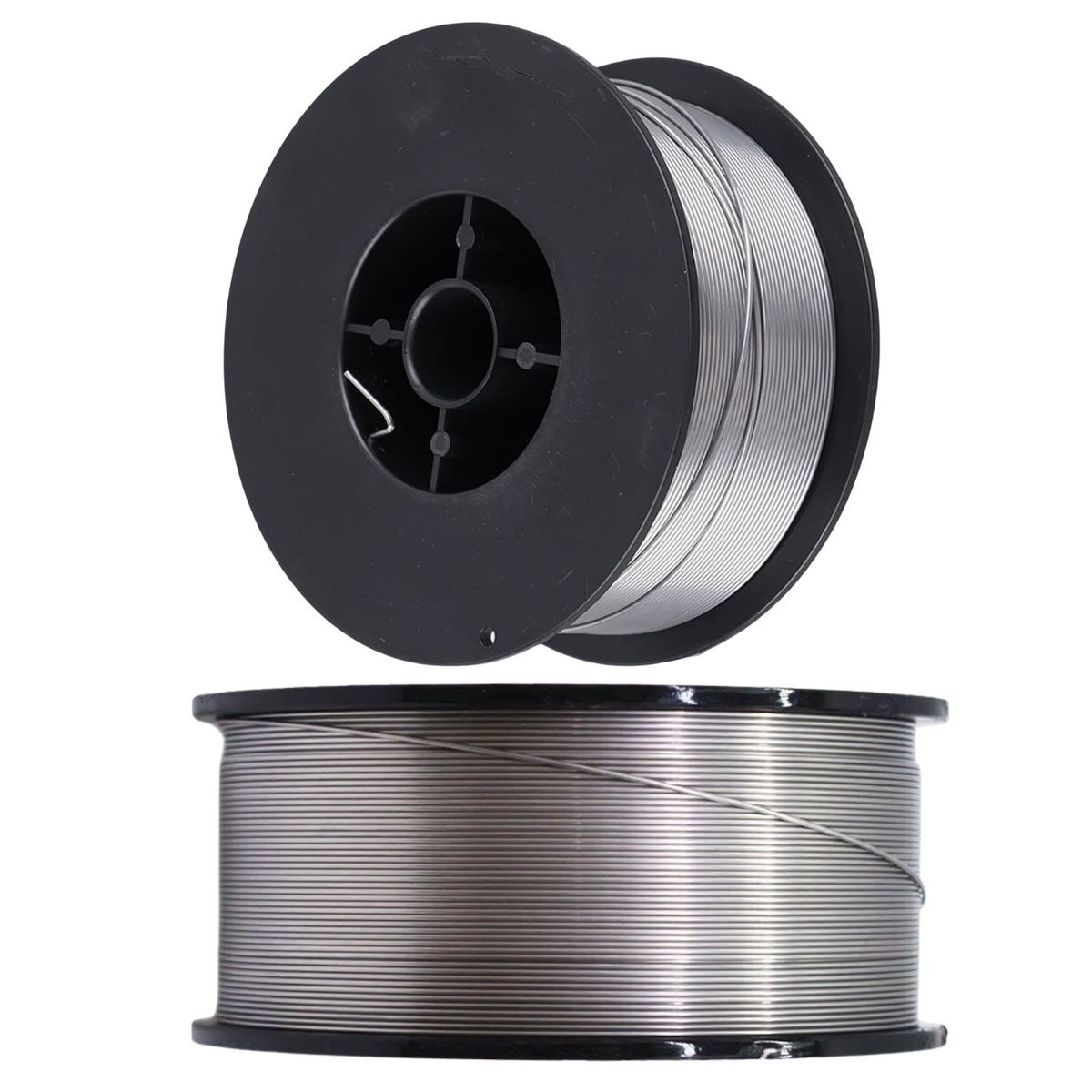 GENERICO - Pack 2 Uds Alambre Mig Sin Gas 1.0 Mm Rollo Soldadura