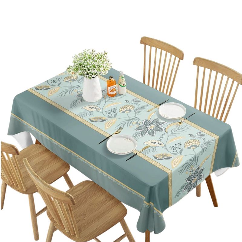 GENERICO - Mantel De Mesa Rectangular Impermeable Estampado Medida 140cm x 220cm