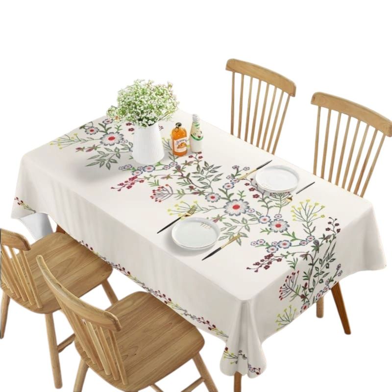 GENERICO - Mantel De Mesa Rectangular Impermeable Estampado Medida 140cm x 220cm
