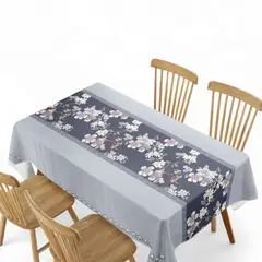 GENERICO - Mantel De Mesa Rectangular Impermeable Estampado Medida 140cm x 220cm