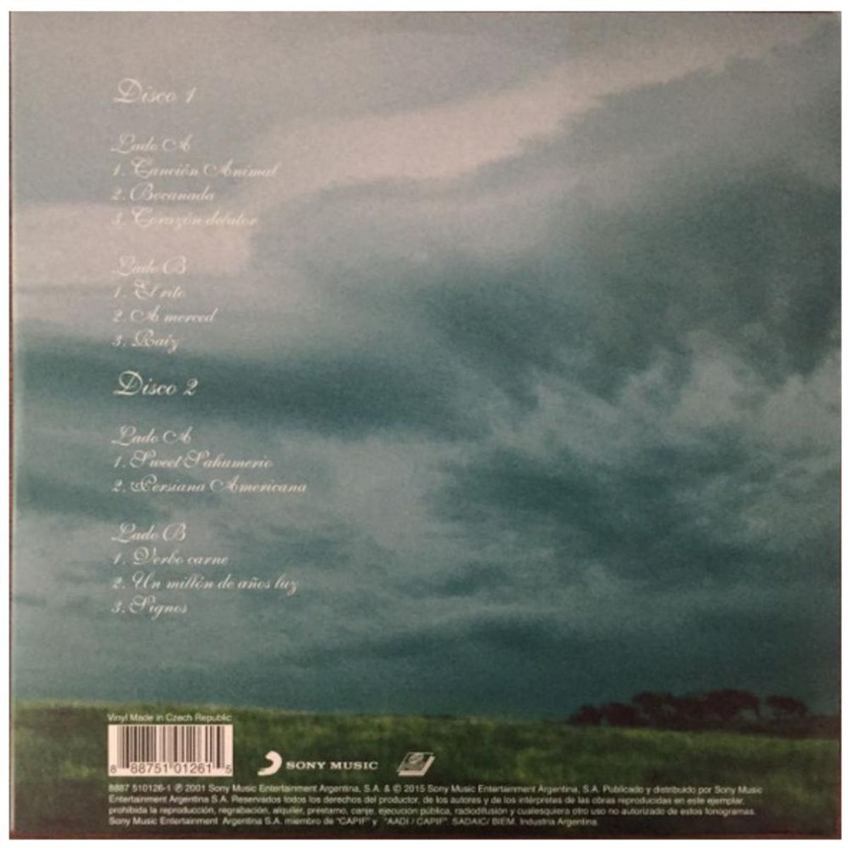 HITWAY MUSIC - GUSTAVO CERATI - 11 EPISODIOS SINFONICOS 2LP - VINILO