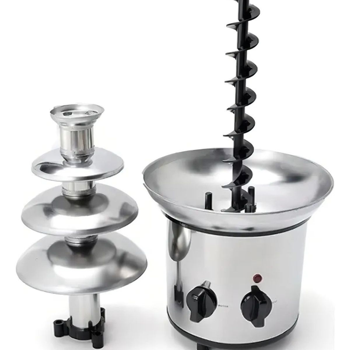 SHOP EHOME BAG - CASCADA FUENTE DE CHOCOLATE FONDUE ACERO INOXIDABLE 4 NIVELES