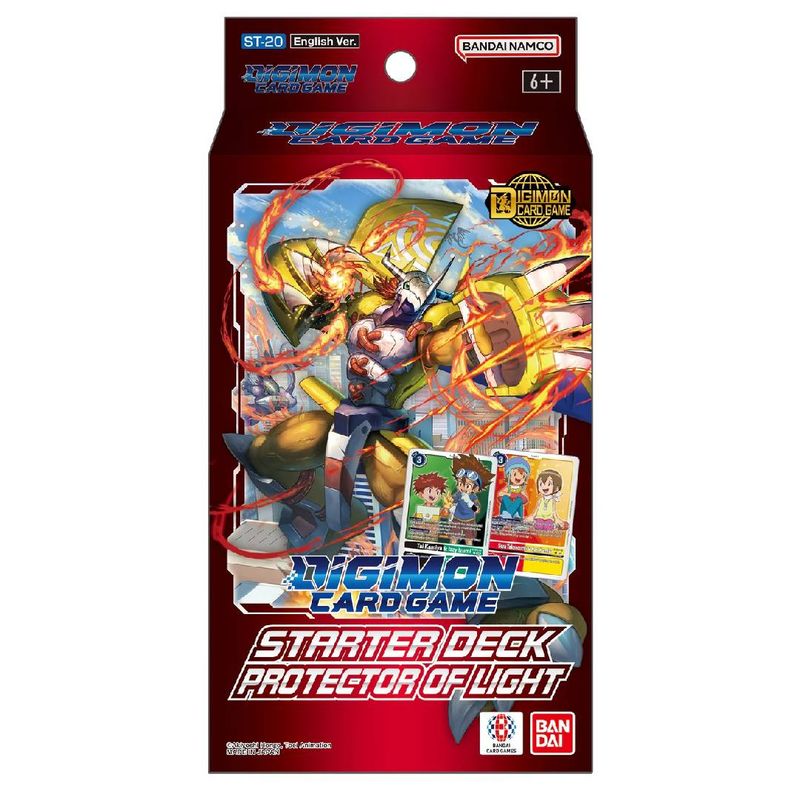 BANDAI - Digimon TCG: Protector of Light Starter Deck ST-20
