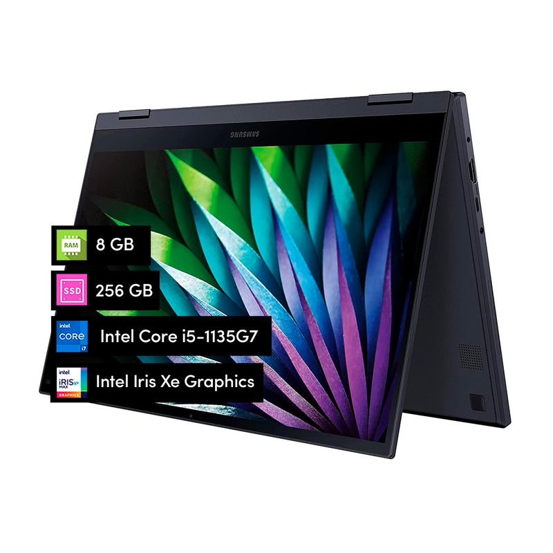 SAMSUNG - Notebook 2 en 1 Samsung Galaxy Book Flex2 i5 8GB 256GB SSD 13'