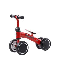 Bicicleta Mini Andador Aprendizaje Equilibrio Niños Roja