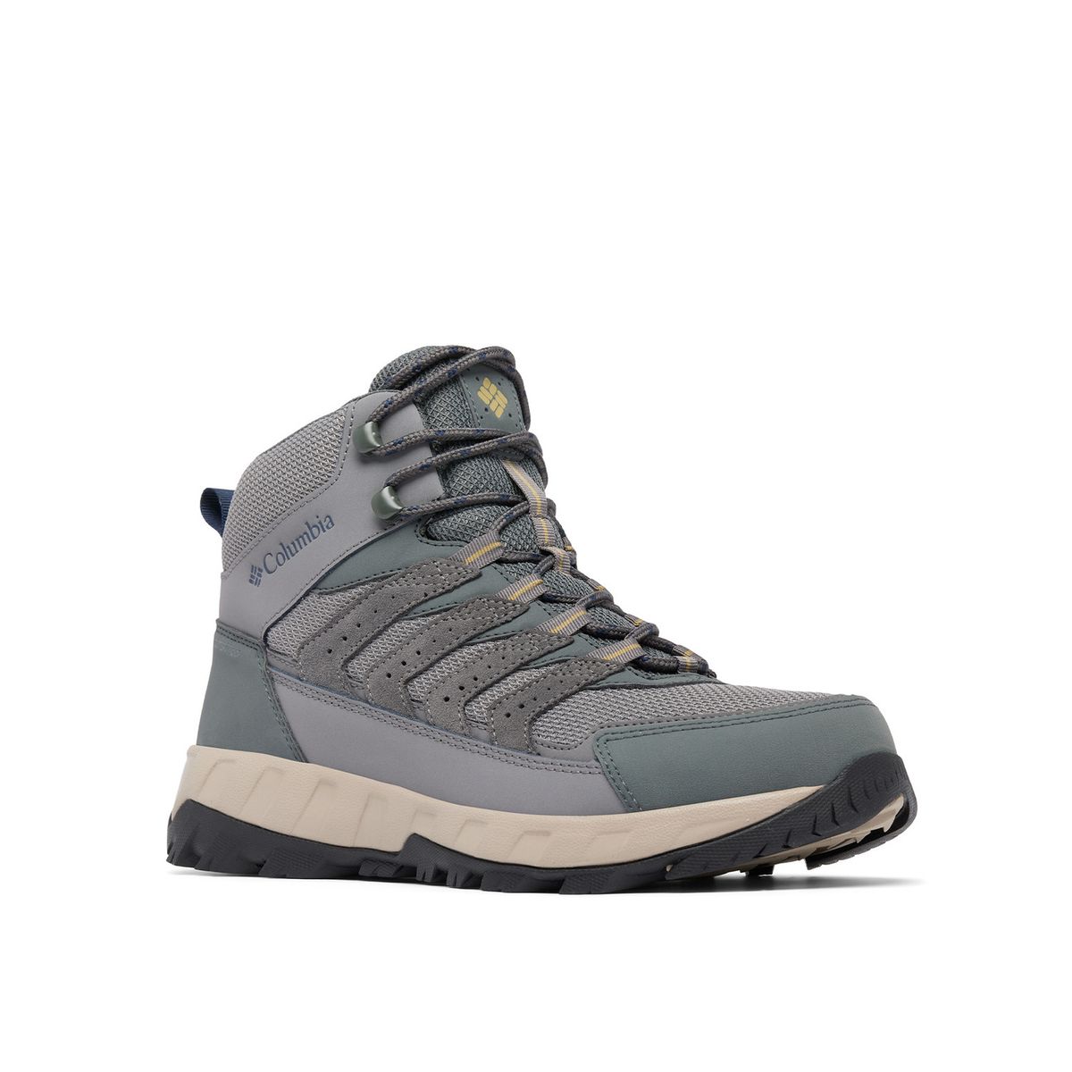 COLUMBIA - Botín Hombre Strata Trail Mid Wp Gris COLUMBIA
