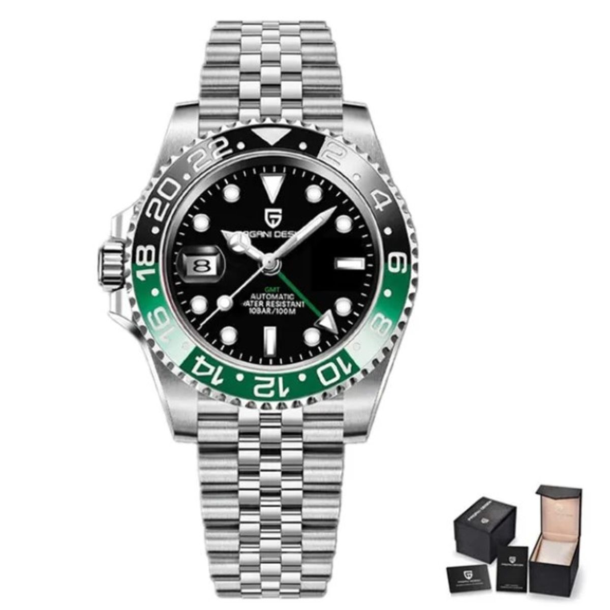 PAGANI - Reloj Hombre PAGANI "SUBMARINER GMT MASTER 2 SPRITE"