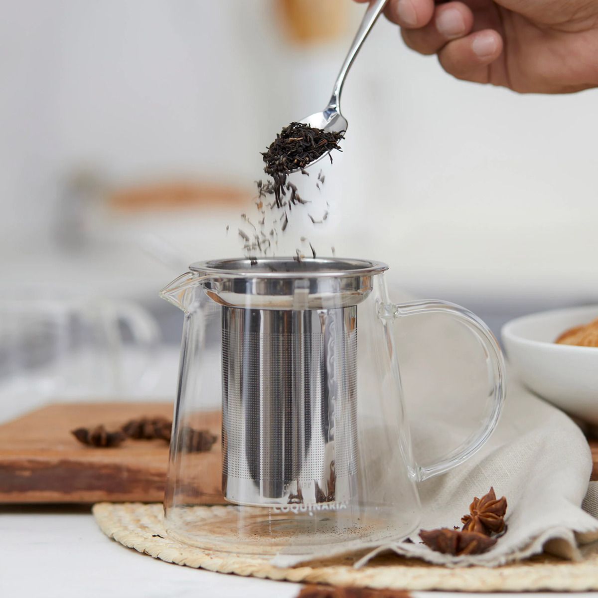 COQUINARIA - Tetera vidrio 650ml Coquinaria