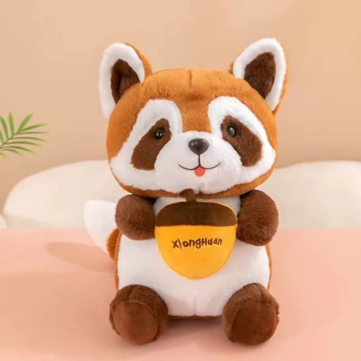 GENERICO - Peluche Panda Rojo Animal Felpa Kawaii