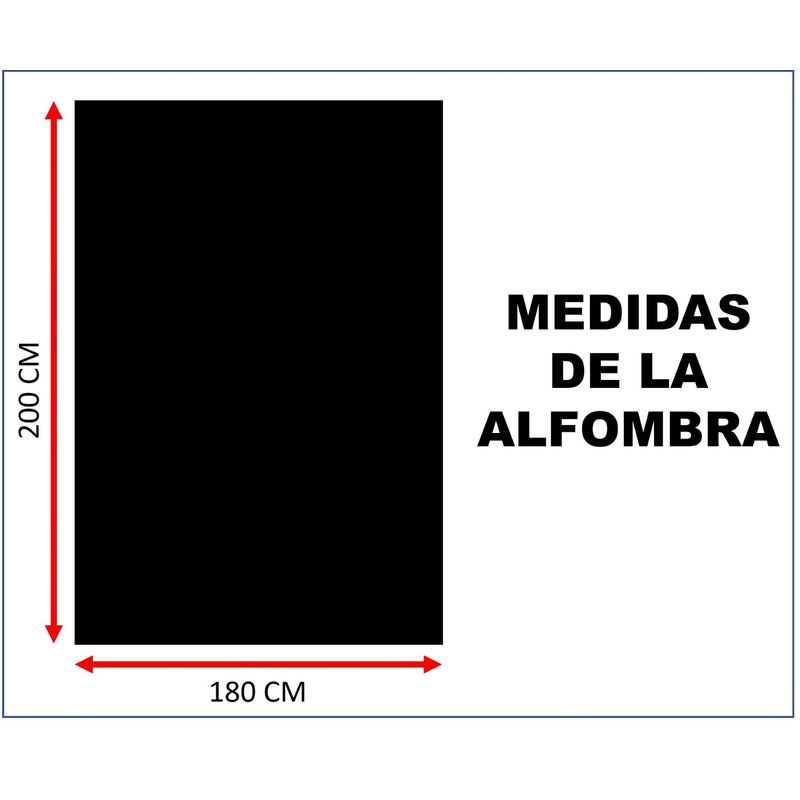 GENERICO - Alfombra Rectangular Antideslizante 180x200 diseño mariposa ajedres