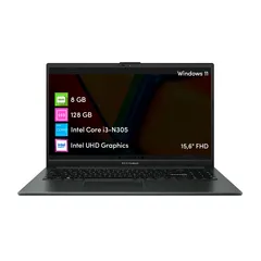 ASUS Notebook Asus Vivobook Intel Core i5 8GB RAM 256GB SSD Win11