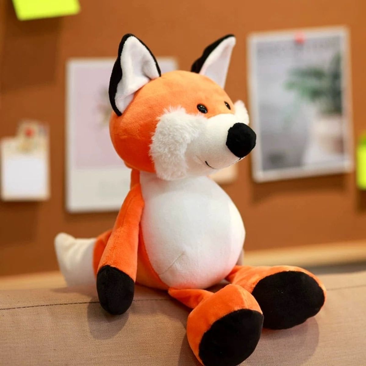 GENERICO - Peluche Zorro Animal Felpa Kawaii 25cm